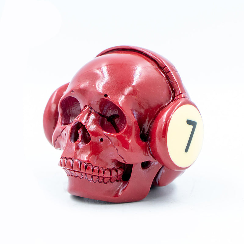 DJ POOL BALL SKULL