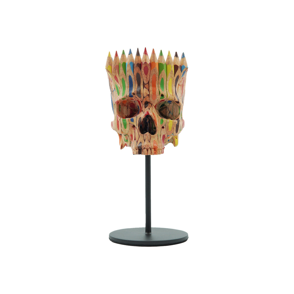 SMALL PENCIL SKULL