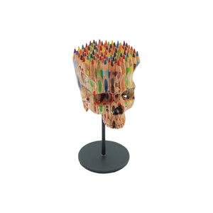 SMALL PENCIL SKULL