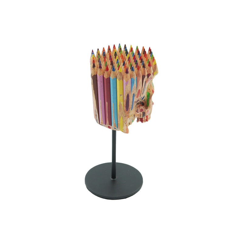 SMALL PENCIL SKULL