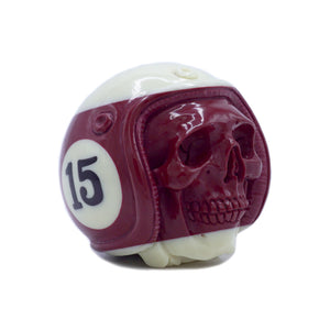 HELMET POOL BALL SKULL