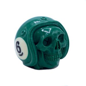 HELMET POOL BALL SKULL
