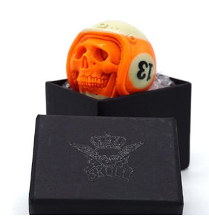 HELMET POOL BALL SKULL