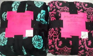 FULL/QUEEN ULTRA SOFT PLUSH BLANKET - BETSEY JOHNSON