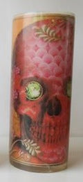 RESIN - VASE - LARGE - SKULL BRAND